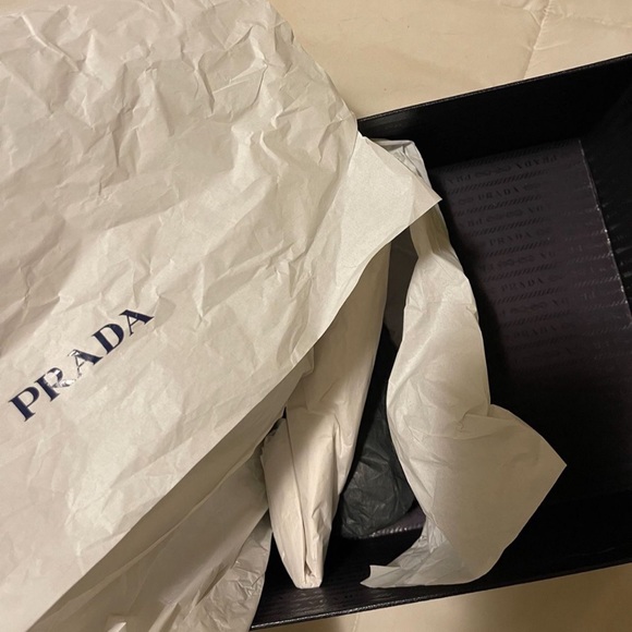prada chocolate loafers men size 11.5 - Picture 3 of 3